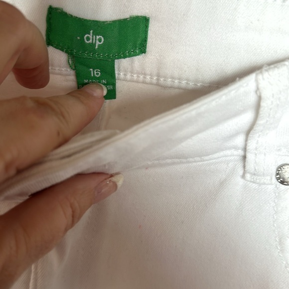 Dip White Denim Jeans - Picture 3 of 8